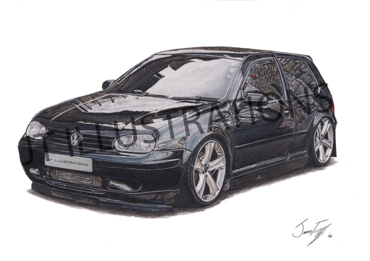 MK4 Golf print